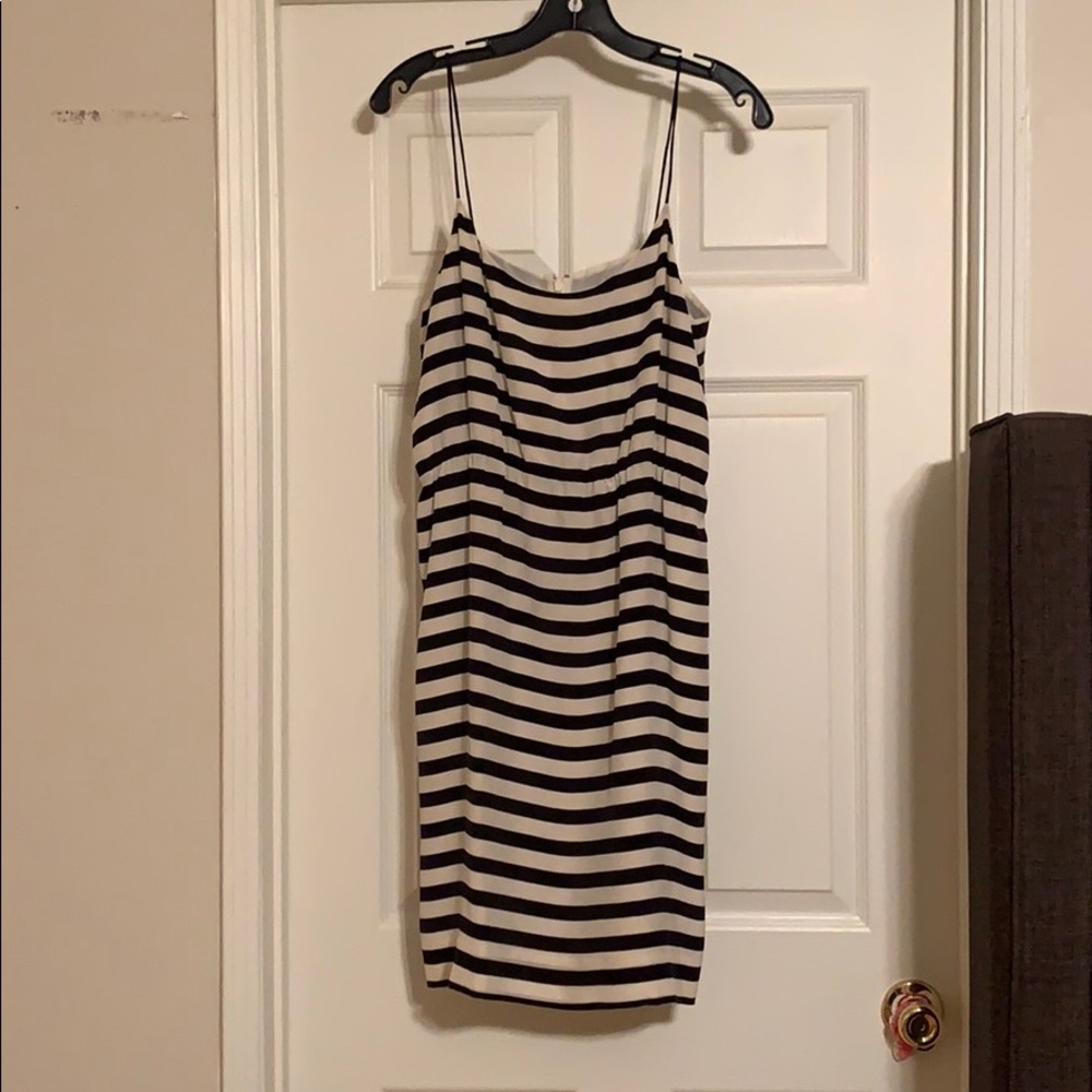 Striped J Crew Slip Dress size 8